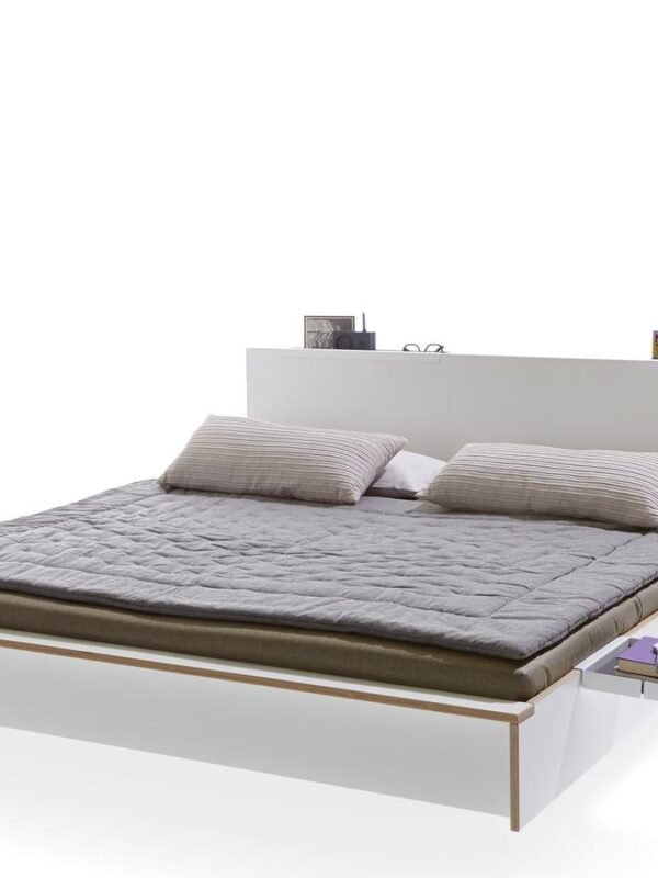 Roscoe King Size Bed, Aegean Blue